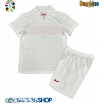 Maglie da calcio Tacchino Prima Maglia Bambino Europei 2024 Manica Corta (+ Pantaloni corti)